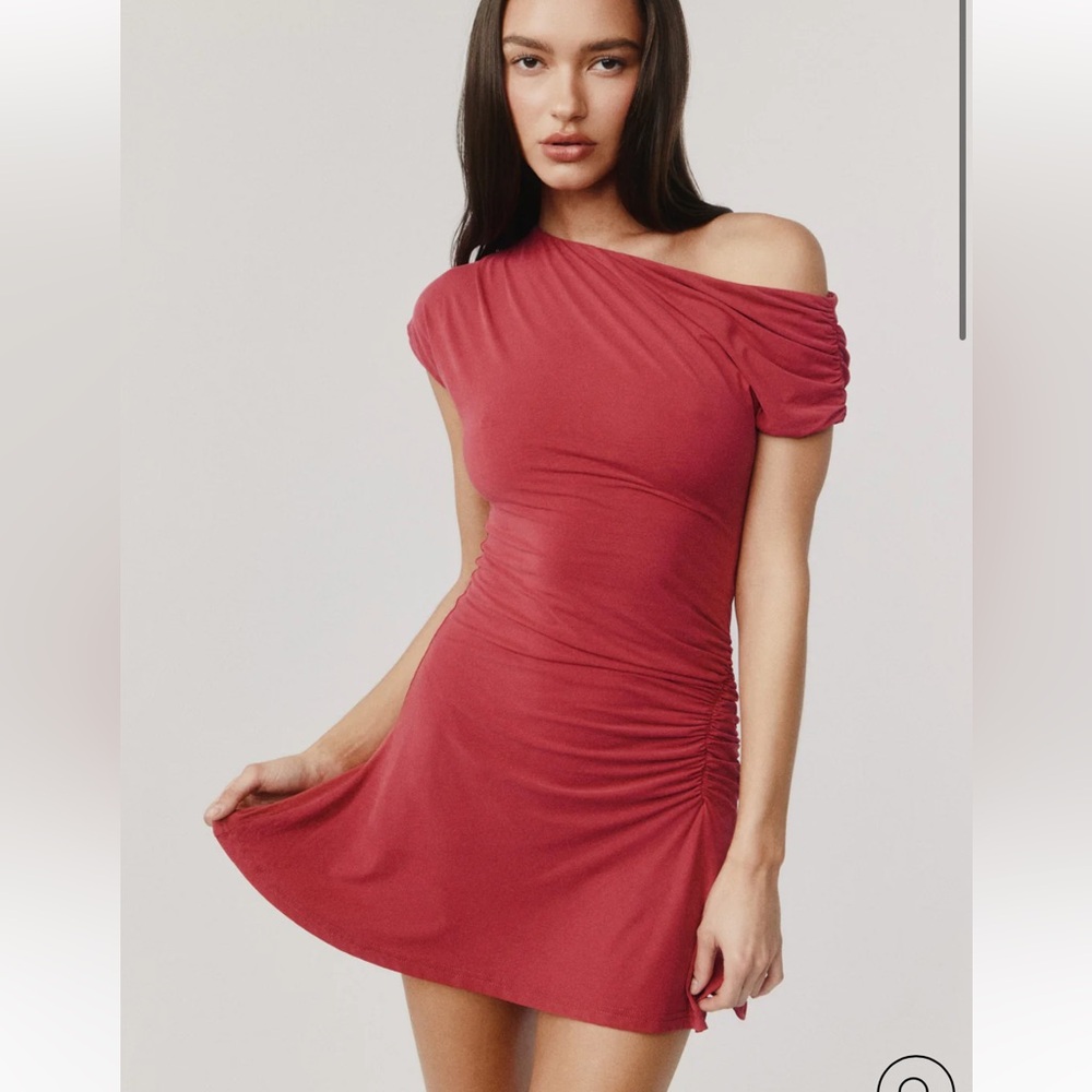 With Jean Camilia dress